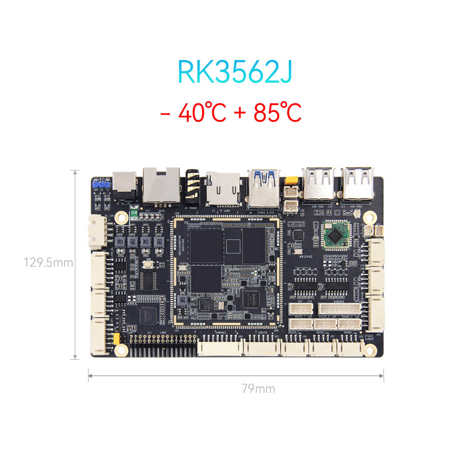 Rockchip RK3562 Digitaalsignaali SBC tööstuskontroller