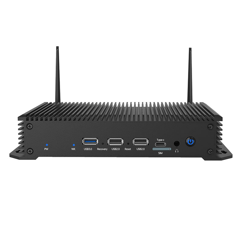 Rockchip RK3576 manustatud Arm Industrial Host / AI Edge Computing Smart Box